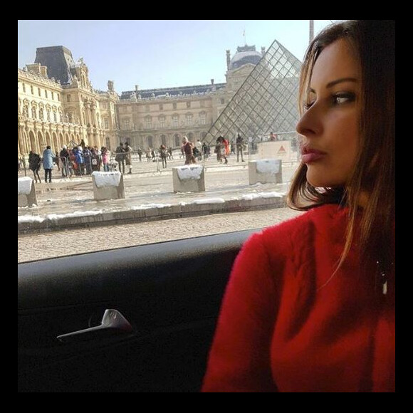 Malika Menard, ancienne Miss France - Instagram, 12 février 2018