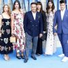 Andy Garcia avec sa femme Marivi et leurs enfants Andres, Alessandra, Daniella et Dominik à la première de "Mamma Mia! Here We Go Again" au cinéma Eventim Apollo à Londres, le 16 juillet 2018.