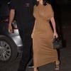 Kourtney Kardashian et son compagnon Younes Bendjima vont dîner en amoureux au restaurant "Trastevere" à Rome, le 20 juin 2018.