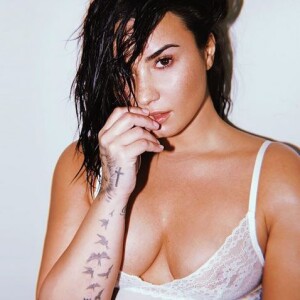 Demi Lovato. Juin 2018.