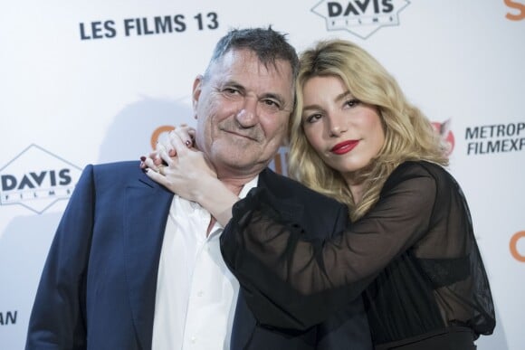 Jean-Marie Bigard et et sa femme Lola Marois (Lola Bigard) lors de l'avant-première du film "Chacun sa vie" au cinéma UGC Normandie à Paris, France, le 13 mars 2017. © Olivier Borde/Bestimage