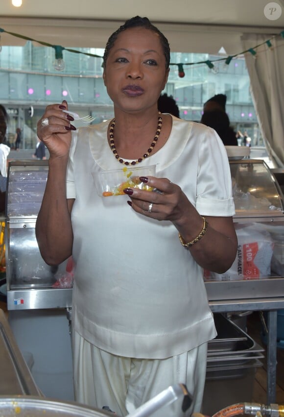 Babette de Rozières - Ouverture du marché des "Estivales de La Défense" à Paris, le 11 juillet 2016. © Giancarlo Gorassini/Bestimage