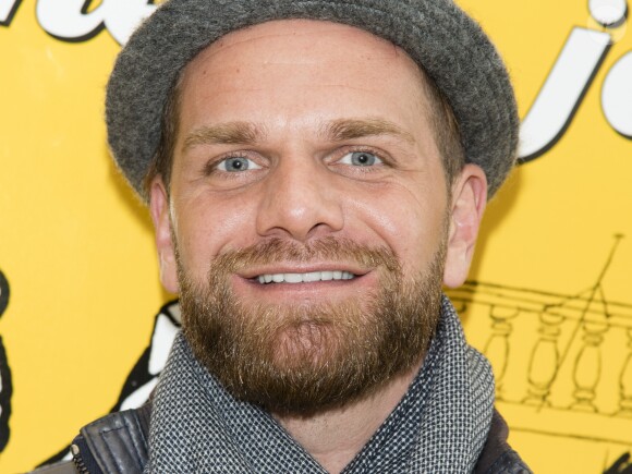 Exclusif - Keen'V - Lancement de la 29ème édition de l'opération pièces jaunes avec Le Petit Nicolas à l'hôpital universitaire Robert Debré à Paris le 17 janvier 2018. © Pierre Perusseau / Bestimage