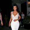 Kim Kardashian est allée diner avec des amis au restaurant Spago à Beverly Hills, le 30 juin 2018.