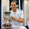 Gareth Bale avec les couleurs du Real Madrid sur Instagram le 17 août 2017.