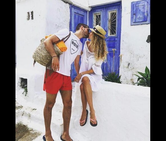 Camille (Koh-Lanta) en vacances en Grèce avec son mari - Instagram, 19 juin 2018