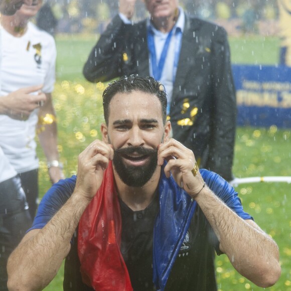 Adil Rami - Finale de la Coupe du Monde de Football 2018 en Russie à Moscou, opposant la France à la Croatie (4-2) le 15 juillet 2018 © Moreau-Perusseau / Bestimage