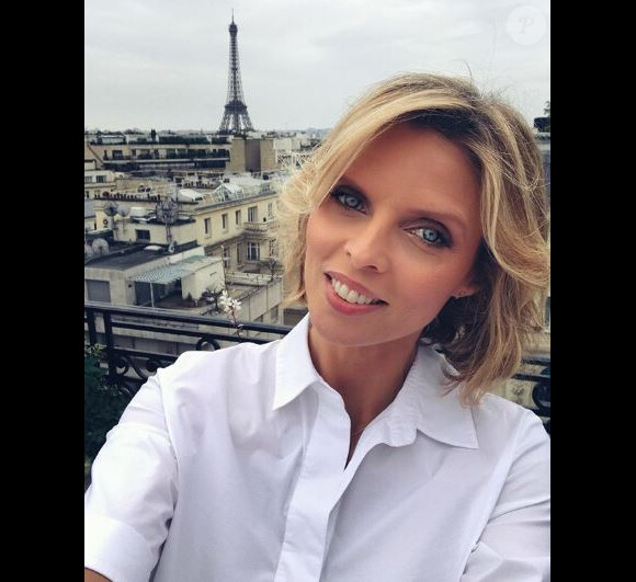 Sylvie Tellier à Paris pour un shooting photo - Instagram, 17 juin 2018