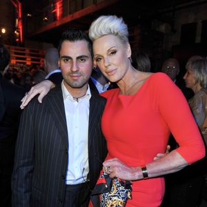 Brigitte Nielsen et Mattia Dessi à la première du film "The Key" à Berlin en 2013