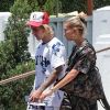 Exclusif - Justin Bieber et sa fiancée Hailey Baldwin à Miami, le 14 juillet 2018