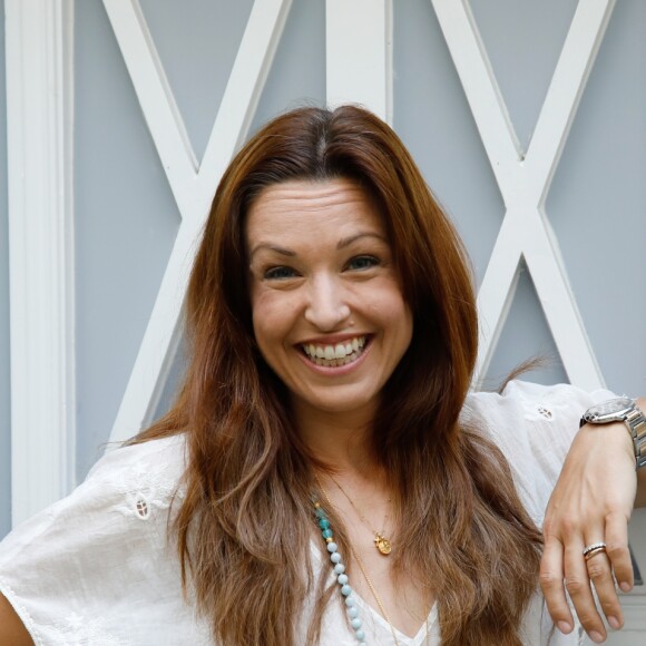 Rendez-vous avec Natasha St-Pier. Après le beau succès de l'album "Thérèse, vivre d'amour" sorti en 2013 et ses 200 000 exemplaires vendus, Natasha St-Pier revient avec un nouvel opus intitulé "Thérèse de Lisieux - Aimer, c'est tout donner" dont la sortie est prévue le 3 août 2018. Paris, le 28 juin 2018. © Marc Ausset-Lacroix/Bestimage