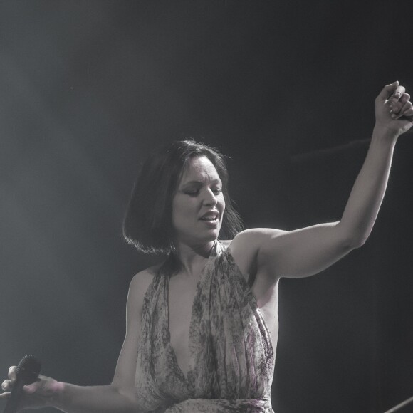 Exclusif - Concert de Natasha St-Pier au casino Barrière de Lille le 16 décembre 2016.