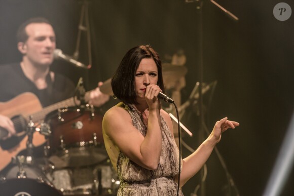 Exclusif - Concert de Natasha St-Pier au casino Barrière de Lille le 16 décembre 2016.