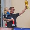 Antoine Griezmann revient dans sa ville natale de Mâcon pour célébrer son titre de champion du monde le 20 juillet 2018.