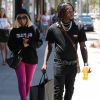 Offset du groupe Migos et Cardi B vont faire du shopping sur Rodeo Drive, à Beverly Hills, le 27 juin 2017.