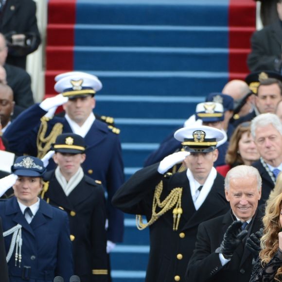 Beyoncé lors de la cérémonie d'investiture de Barack Obama en 2013.