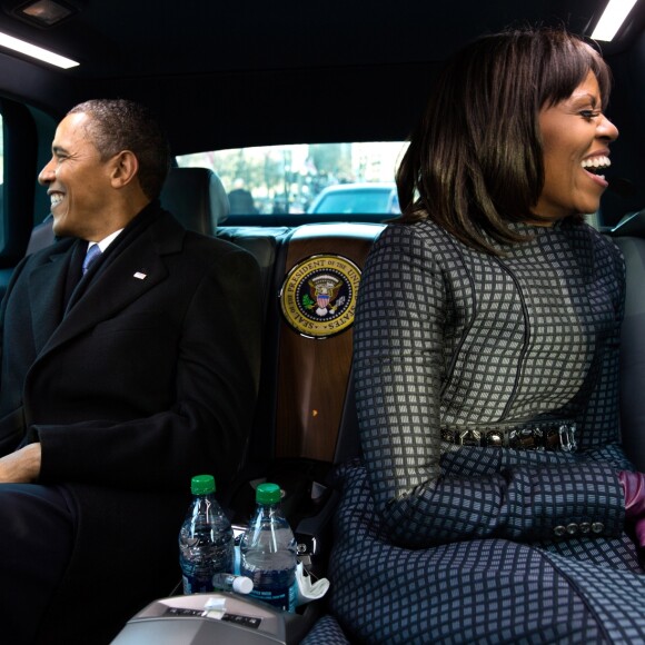 Barack et Michelle Obama en 2013.