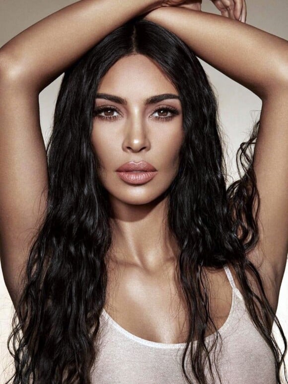 Kim Kardashian Poses for a Steamy Bikini Photo Shoot in a Shower