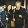 Robin Williams et sa seconde épouse Marsha Garces à Londres, en 1992.