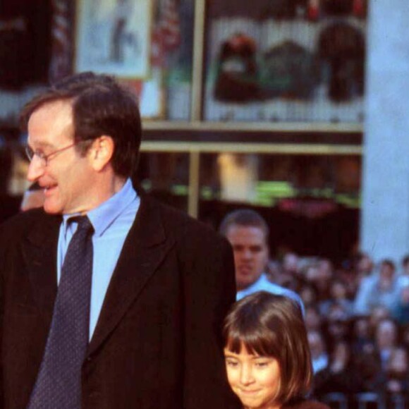 Robin Williams, sa femme Marsha Garces et leurs deux enfants en 1998.