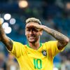 Neymar - Match de coupe du monde opposant le Brésil à la Serbie au stade Otkrytie à Moscou, Russie, le 27 juin 2018. Le brésil a gagné 2-0.