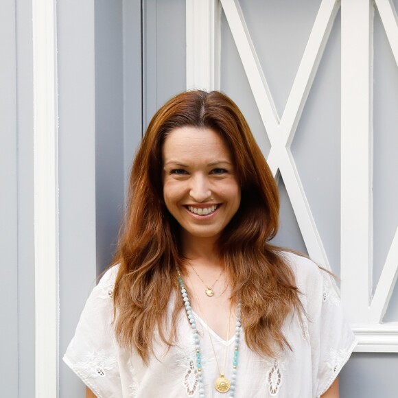 Semi-Exclusif - Rendez-vous avec Natasha St-Pier. Après le beau succès de l'album "Thérèse, vivre d'amour" sorti en 2013 et ses 200 000 exemplaires vendus, Natasha St-Pier revient avec un nouvel opus intitulé "Thérèse de Lisieux - Aimer c'est tout donner" dont la sortie est prévue le 3 août 2018. Paris, le 28 juin 2018. © Marc Ausset-Lacroix/Bestimage