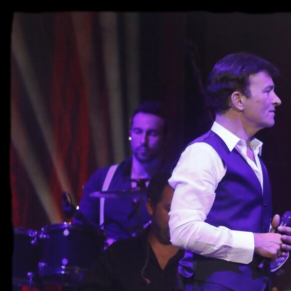 Exclusif - Tony Carreira en concert au Zénith avec Natasha St-Pier à Paris le 19 janvier 2018. © Alain Guizard/Bestimage