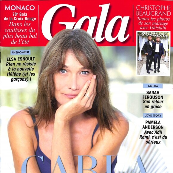 Natasha St-Pier dans "Gala", en kiosques le 1er août 2018.