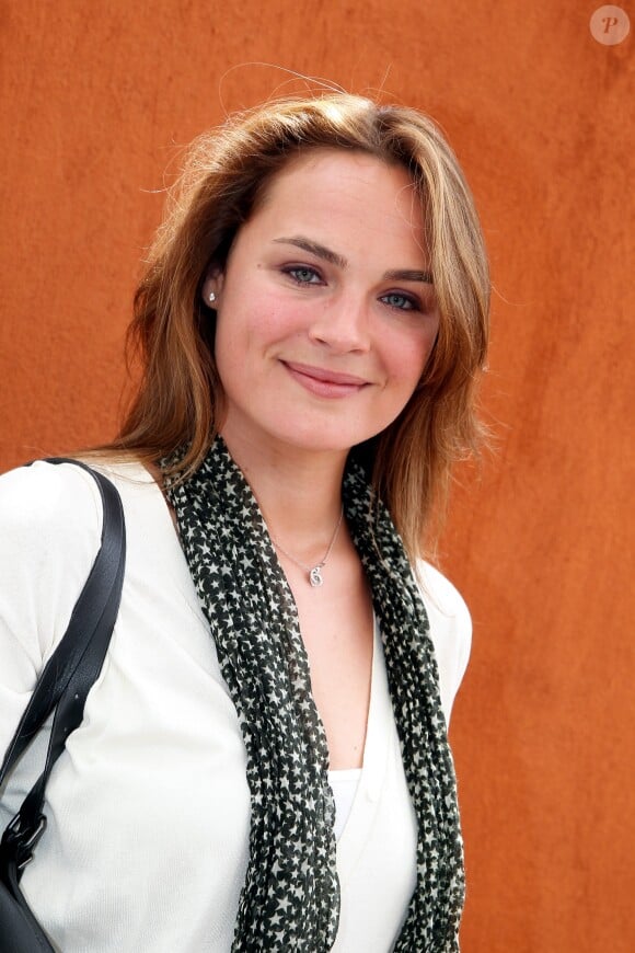 MELANIE MAUDRAN - PEOPLE AU 11 EME JOUR DES INTERNATIONAUX DE FRANCE DE ROLAND GARROS 2012 LE 6 JUIN 2012.