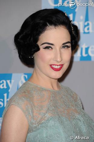 Soirée An evening with women, le 24 avril 2009 : Dita Von Teese