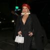 Christina Aguilera a été aperçue dans les rues de West Hollywood, le 24 janvier 2018