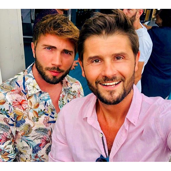 Christophe Beaugrand et son époux Ghislain en vacances à Saint-Tropez - Instagram, 3 août 2018