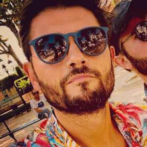 Christophe Beaugrand et son mari Ghislain se la coulent douce à Saint-Tropez - Instagram,  3 août 2018