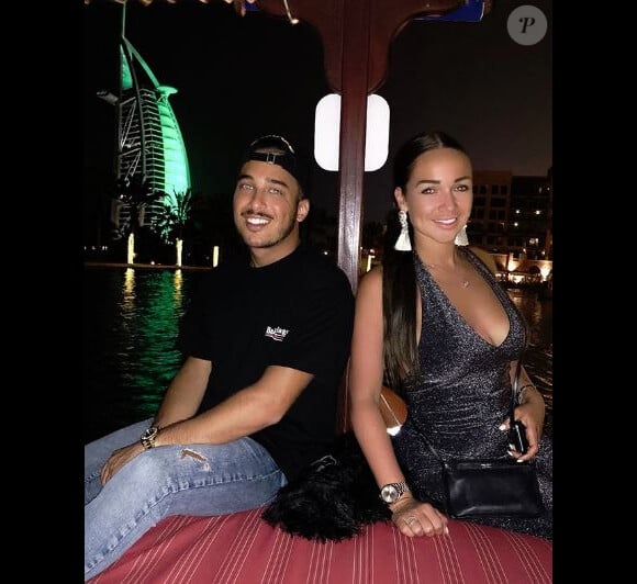 Jazz et Laurent (La Villa) à Dubaï - Instagram, juillet 2018