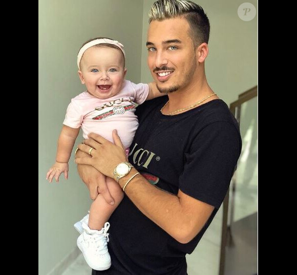 Laurent (La Villa) et sa fille Chelsea - Instagram, 3 août 2018