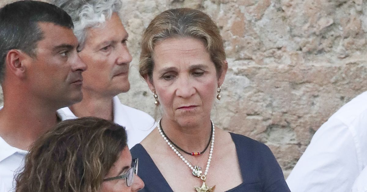 L'infante Elena d'Espagne lors de la remise des prix de la 37e Copa del