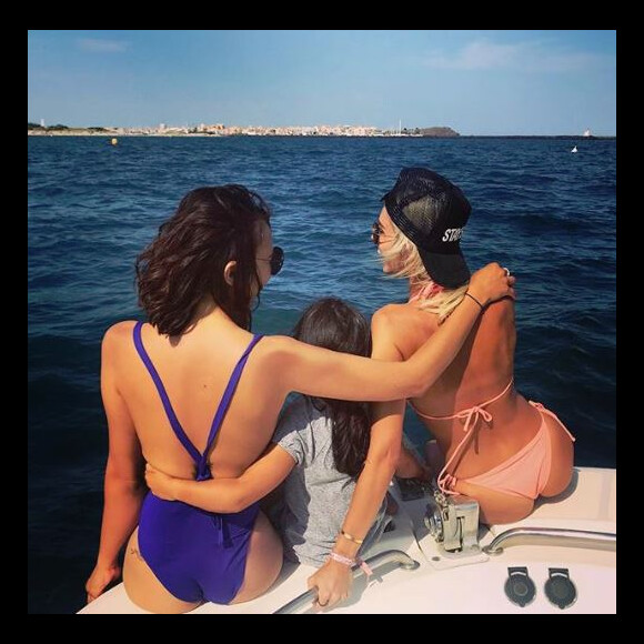 Alexandra Rosenfeld et Valérie Begue avec sa fille Jazz - Instagram, 12 juillet 2018