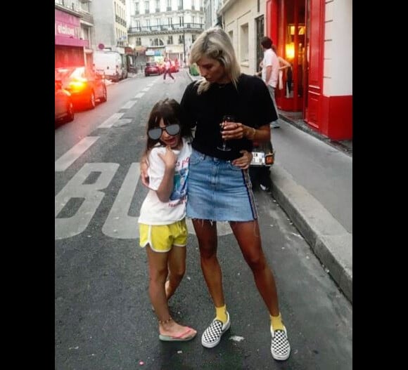 Alexandra Rosenfeld et sa fille Ava - Instagram, 7 juillet 2018