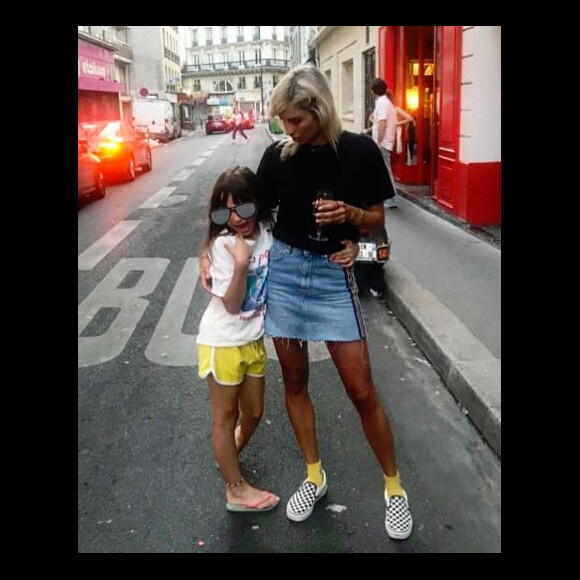 Alexandra Rosenfeld et sa fille Ava - Instagram, 7 juillet 2018