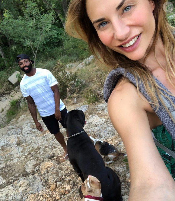 Ariane Brodier et son compagnon - Instagram, 13 juillet 2018
