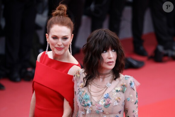 Julianne Moore et Isabelle Adjani - Montée des marches du film "Everybody Knows" lors de la cérémonie d'ouverture du 71ème Festival International du Film de Cannes. Le 8 mai 2018 © Borde-Jacovides-Moreau/Bestimage