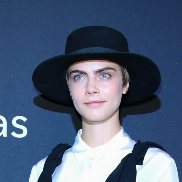 Cara Delevingne au lancement de la campagne "Douglas X Peter Lindbergh" à Berlin, le 30 mai 2018.