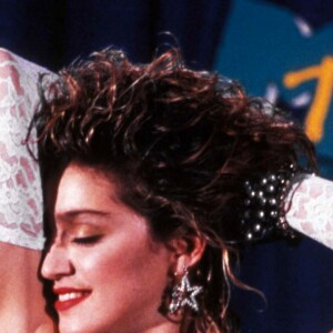Madonna au MTV Video Music Awards à New York, en 1984.