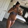 Chelsey Bieber, belle-mère de Justin Bieber, enceinte. Juillet 2018.