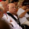 Thierry Marx - Obsèques de Joël Robuchon en la cathédrale Saint-Pierre de Poitiers le 17 août 2018. © Patrick Bernard / Bestimage