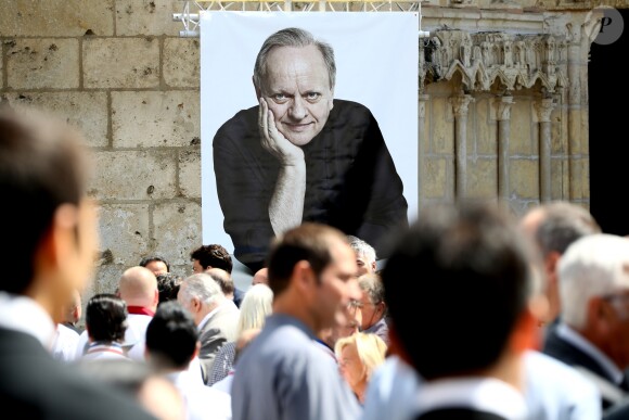 Illustration - Obsèques de Joël Robuchon en la cathédrale Saint-Pierre de Poitiers le 17 août 2018. © Patrick Bernard / Bestimage
