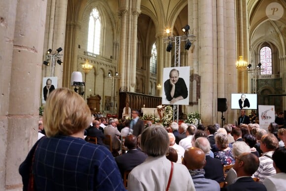 Illustration - Obsèques de Joël Robuchon en la cathédrale Saint-Pierre de Poitiers le 17 août 2018. © Patrick Bernard / Bestimage