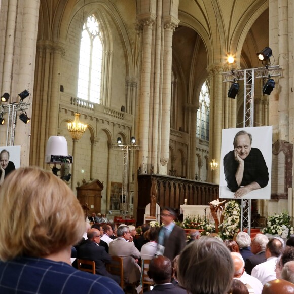 Illustration - Obsèques de Joël Robuchon en la cathédrale Saint-Pierre de Poitiers le 17 août 2018. © Patrick Bernard / Bestimage