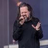 Jonathan Davis au HellFest à Clisson, le 23 juin 2018.
