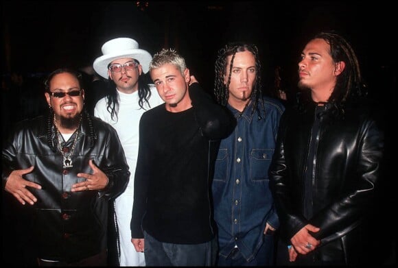 Le groupe Korn à New York en 1999.